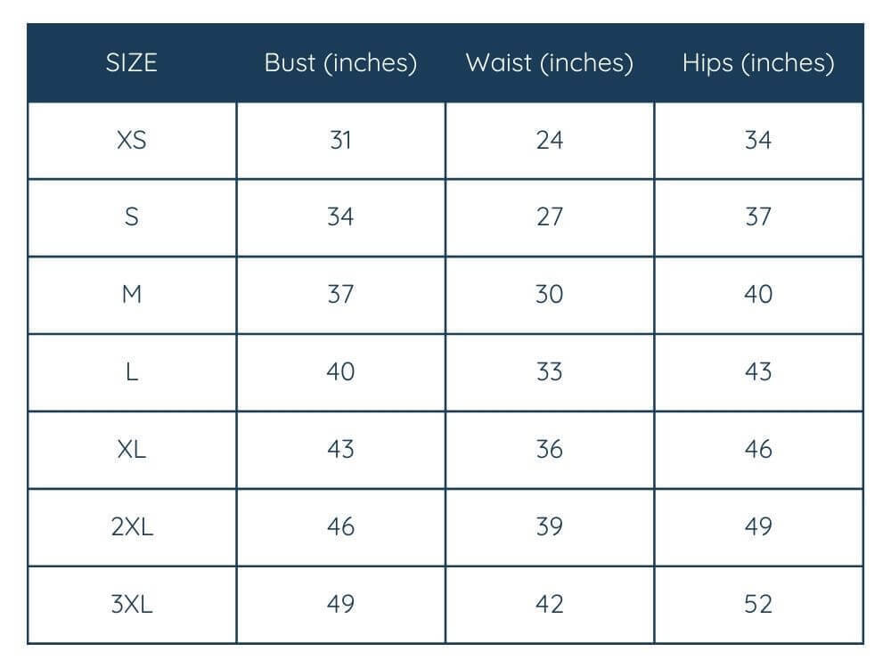 Sizing | Wear A Dress